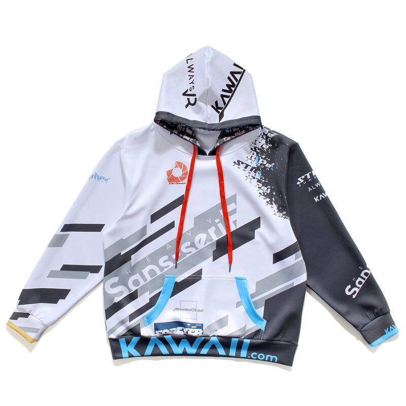 もふもふの生地全面にプリントできる<br>肌触りバツグンのパーカー！